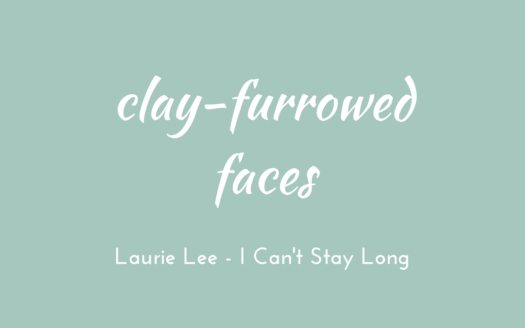 Clay-furrowed faces - www.writingredux.com