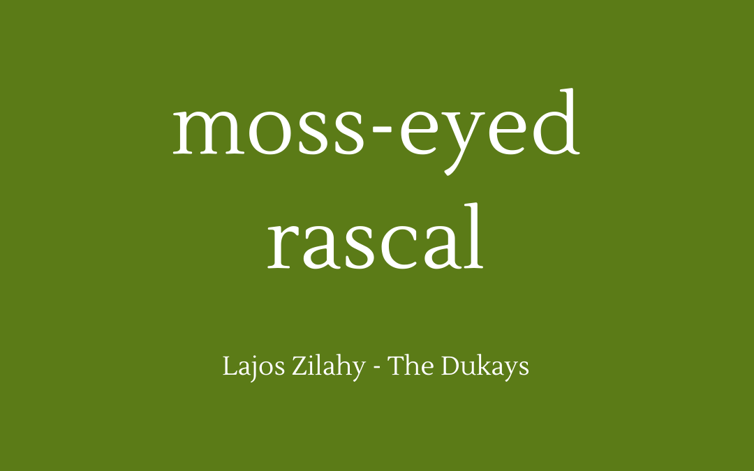 The Writing Rascal Moss-eyed rascal - www.writingredux.com